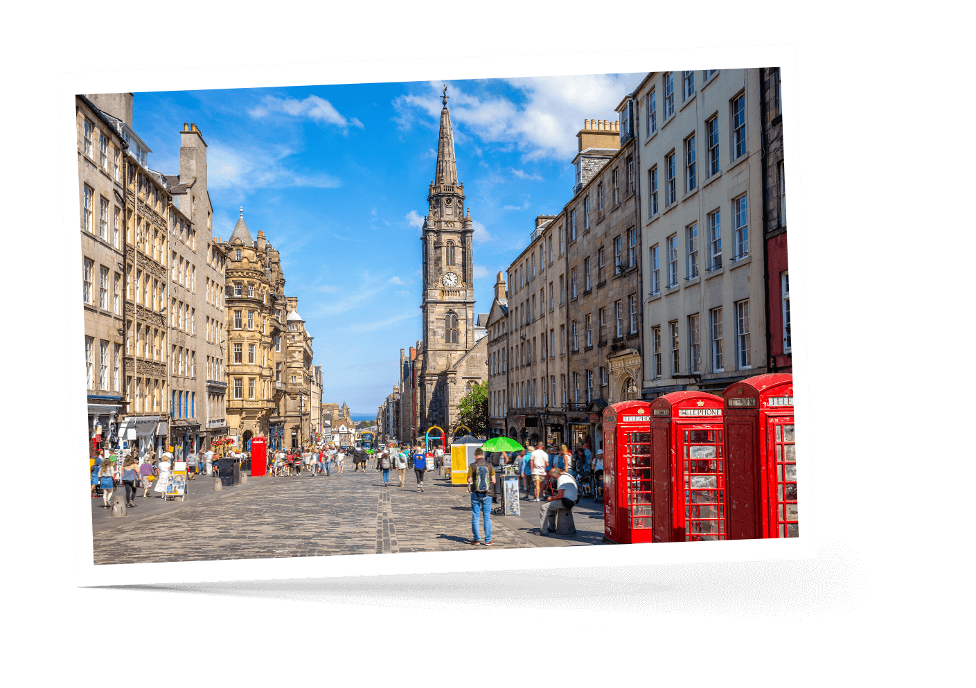 Auld Reekie's ancient cobbled streets